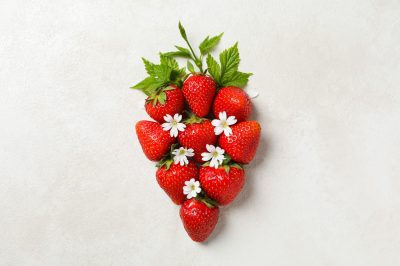 Sweet and fresh summer fruit — tasty strawberry Sweet and fresh summer fruit - tasty strawberry